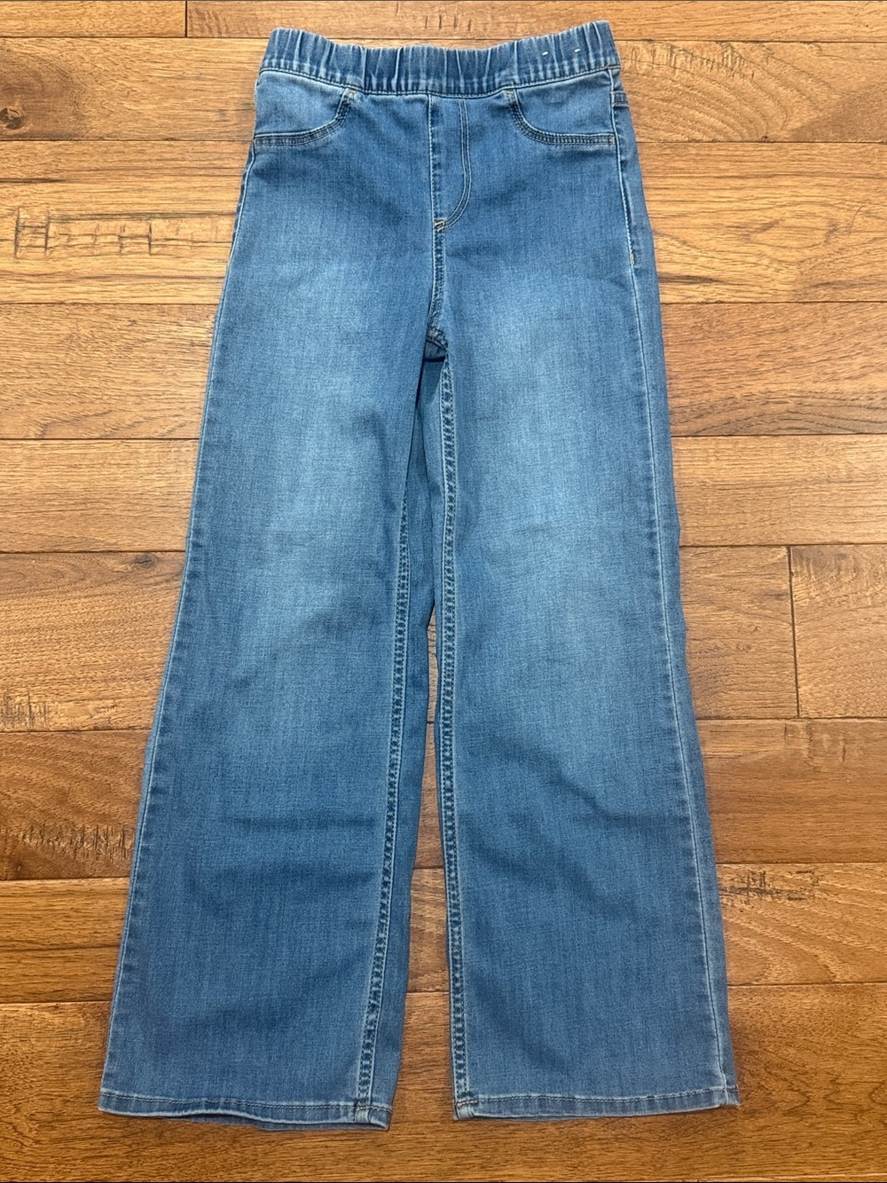 H&M Girls Wide Leg Super Stretch Jeans - Size US 8